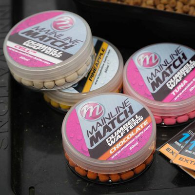 Dumbells mainline match wafters 10mm - Pellets | Pacific P&ecirc;che