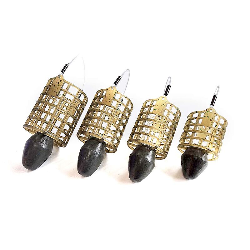 Cage Feeder Teos Plastic Distance Baiting Feeder Cage XL - Cages | Pacific P&ecirc;che