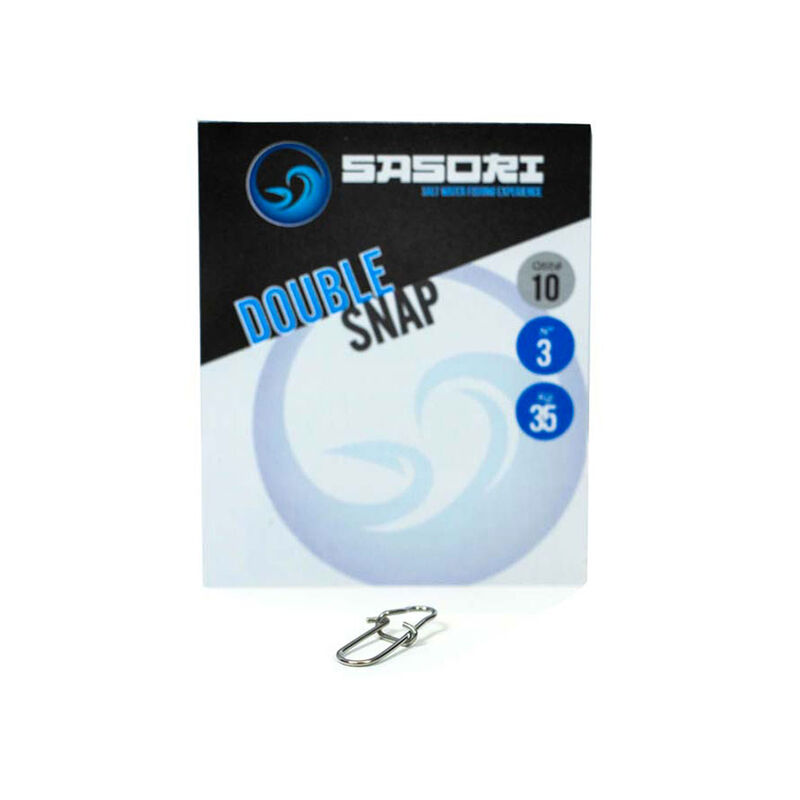 Agrafes Sasori Double snap - Agrafes | Pacific P&ecirc;che