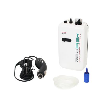A&eacute;rateur pour vivier Redfish air pump AP-2102 (allume cigare)  - Carnassier au pos&eacute; | Pacific P&ecirc;che