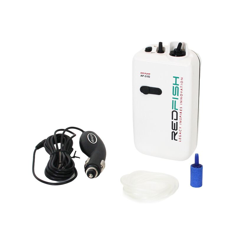 A&eacute;rateur pour vivier Redfish air pump AP-2102 (allume cigare)  - Carnassier au pos&eacute; | Pacific P&ecirc;che