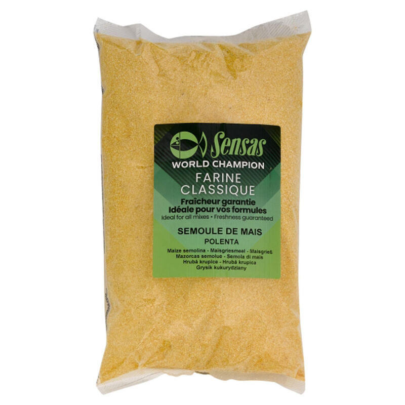Farine Sensas Polenta-farine de ma&iuml;s - Farines | Pacific P&ecirc;che