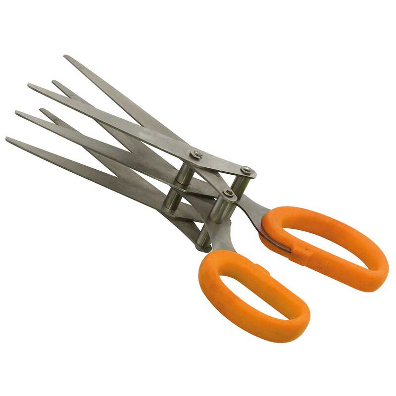 Ciseaux 3 Lames Flashmer Broum&eacute; 15mm - Ciseaux/Coupes fil | Pacific P&ecirc;che
