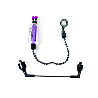 Indicateur Visuel Mack2 Pro Tech Dual Hanger Purple - Indicateur souple | Pacific P&ecirc;che