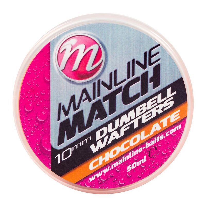 Dumbells mainline match wafters 10mm - Pellets | Pacific P&ecirc;che