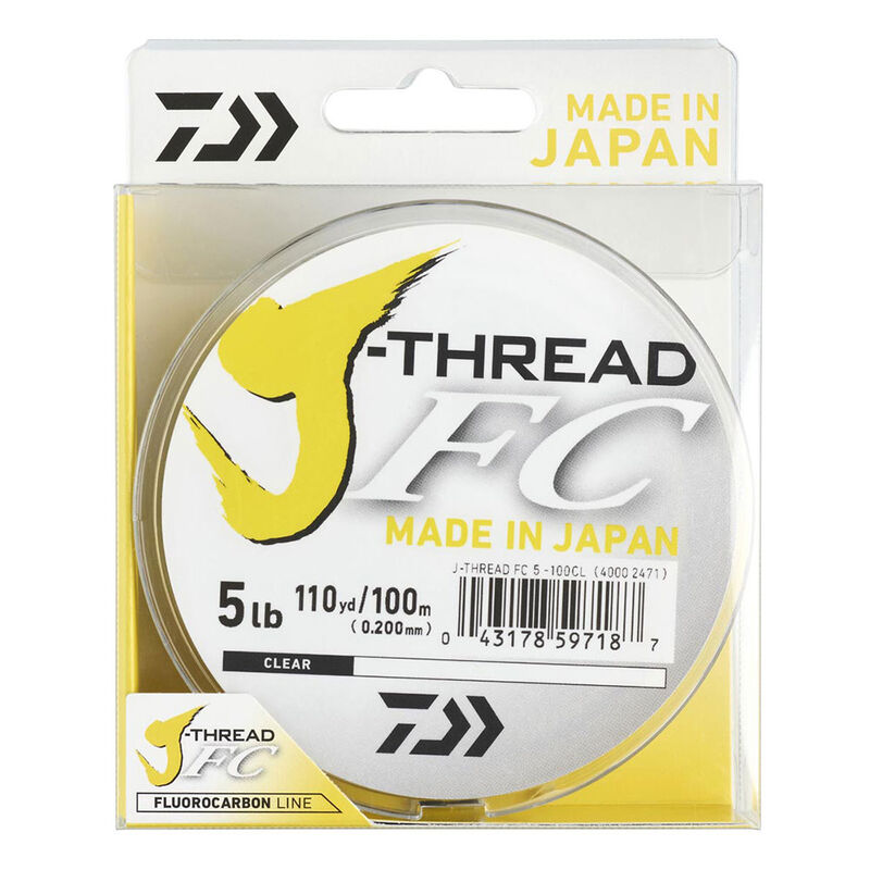 Fluorocarbone Daiwa J-Fluorocarbon 100m - Fluorocarbones | Pacific P&ecirc;che