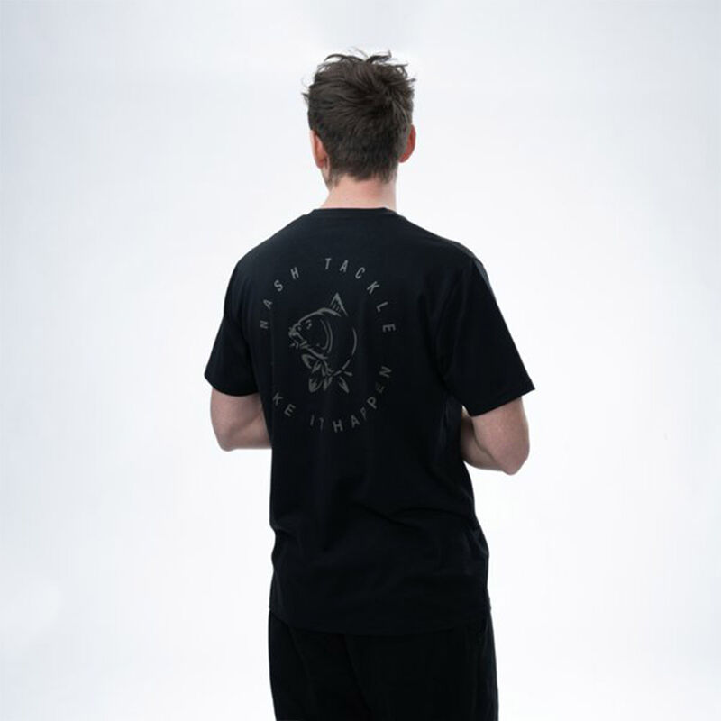 T-shirt Nash Make it Carp Logo Black - T-shirts manches courtes | Pacific P&ecirc;che