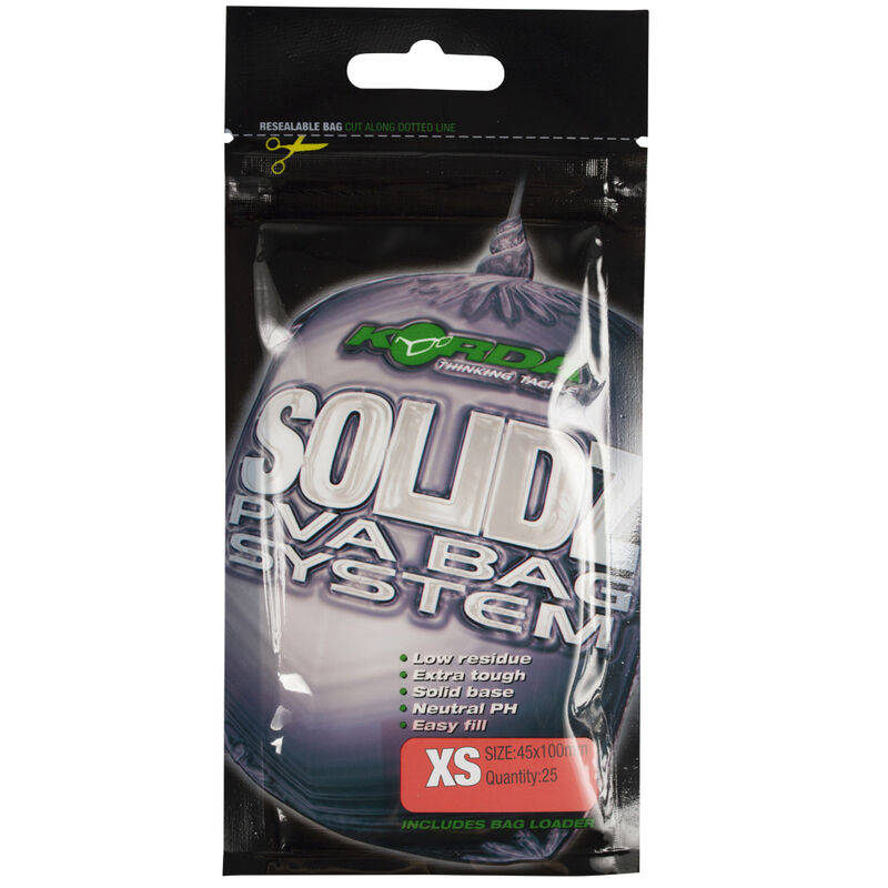 Sac soluble carpe korda solidz pva bags - Sacs | Pacific P&ecirc;che
