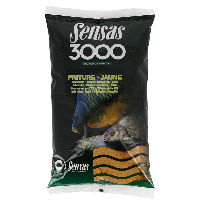 Amorce sensas 3000 friture jaune -  | Pacific P&ecirc;che