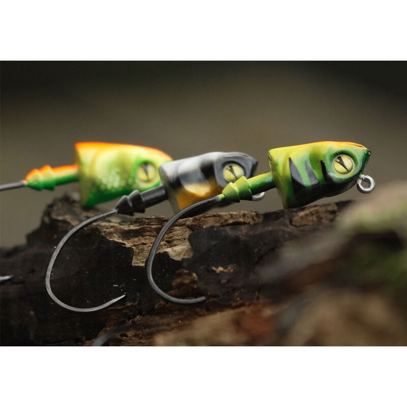 T&ecirc;te Plomb&eacute;e VMC Ori-Jig Perch (x3) - T&ecirc;tes plomb&eacute;es | Pacific P&ecirc;che