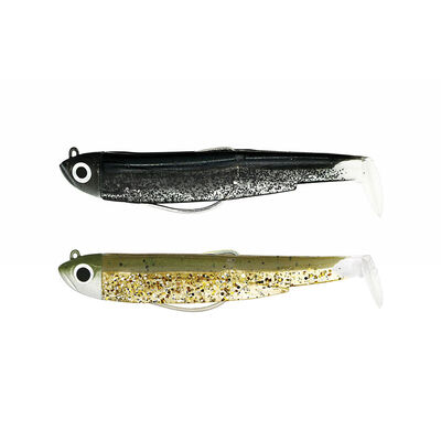 Leurre souple fiiish combo black minnow 70 shore 7cm 3g - Leurres souples | Pacific P&ecirc;che