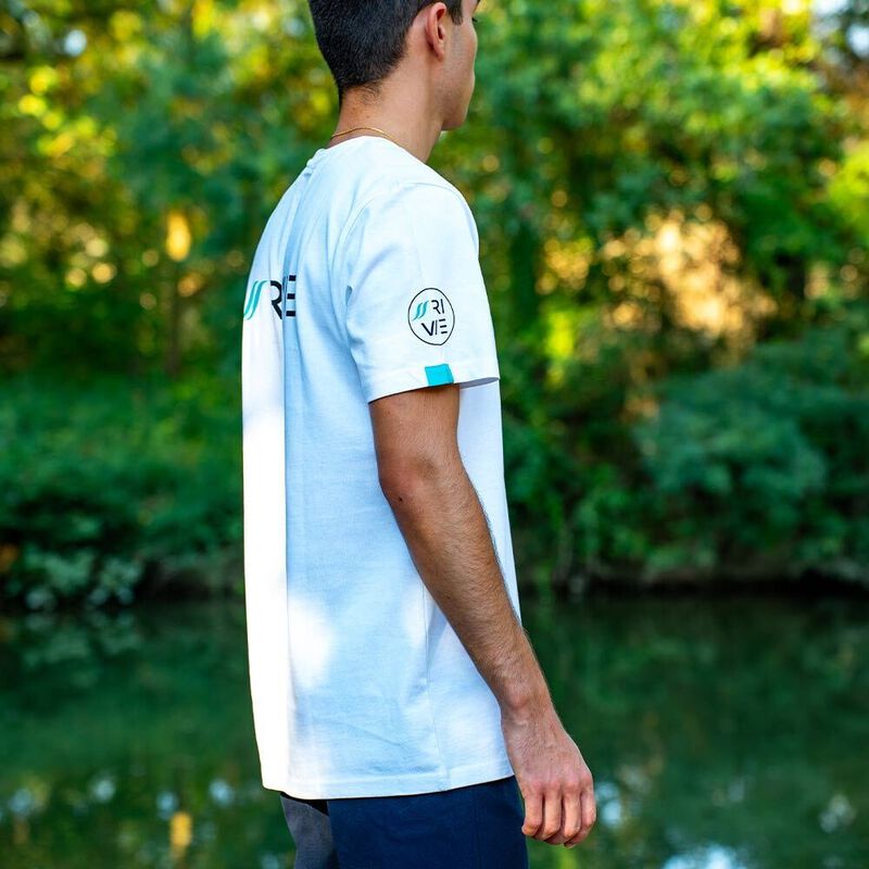 T-shirt Rive Blanc - T-shirts manches courtes | Pacific P&ecirc;che