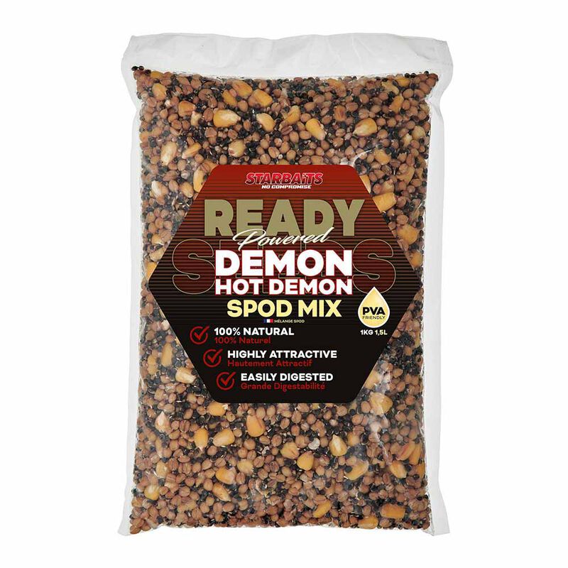 Graines Cuites Starbaits Ready Seed Demon Spod Mix - Pr&ecirc;tes &agrave; l'emploi | Pacific P&ecirc;che