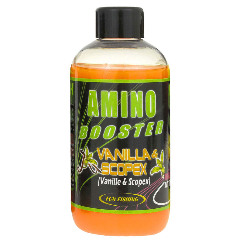 Additif liquide coup fun fishing amino booster vanilla scopex 185ml - Additifs | Pacific P&ecirc;che