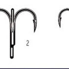 Hame&ccedil;ons triples carnassier vmc 7545BN spark point - Triples | Pacific P&ecirc;che
