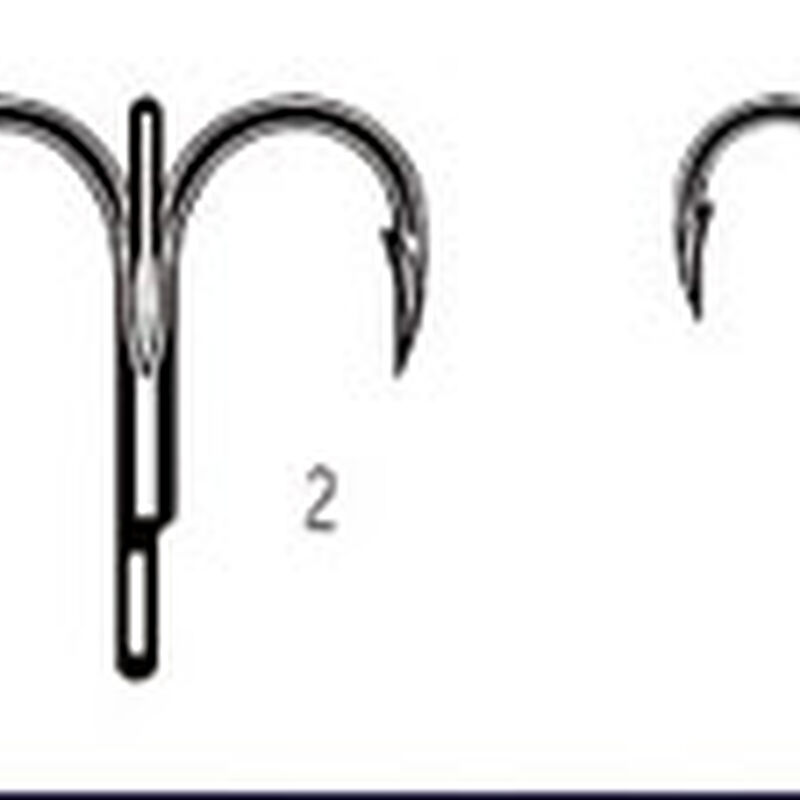 Hame&ccedil;ons triples carnassier vmc 7545BN spark point - Triples | Pacific P&ecirc;che