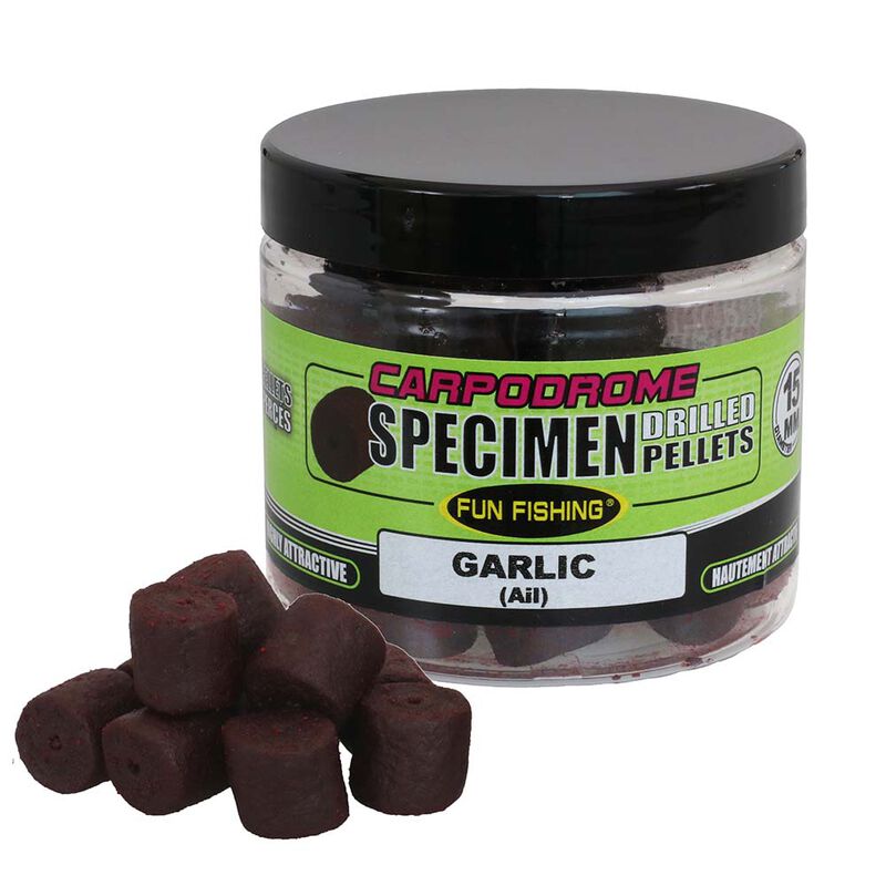 Pellets Perc&eacute;s Fun Fishing 15mm 80g Ail - Pellets | Pacific P&ecirc;che