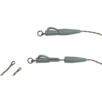 Leadcore carpe mack2 safety clip leadcore leaders - Kit Montage Complet | Pacific P&ecirc;che