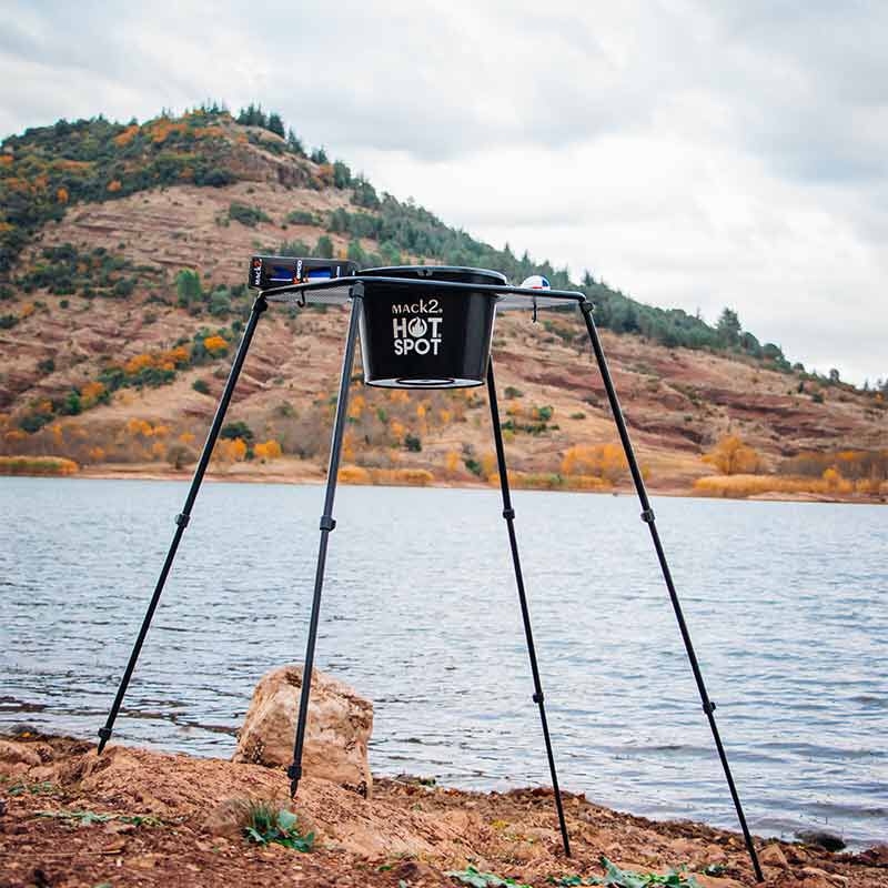 Support de seau Mack2 Falcon Competition Complete Round Spod Station - Seaux | Pacific P&ecirc;che