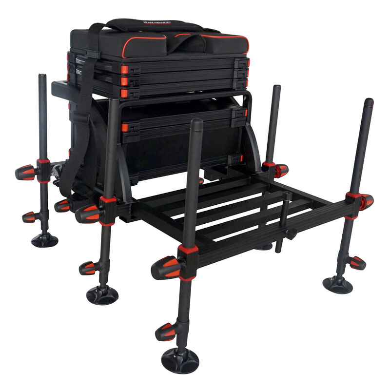 Station de p&ecirc;che au coup team france s-lock elite tech - Black November | Pacific P&ecirc;che