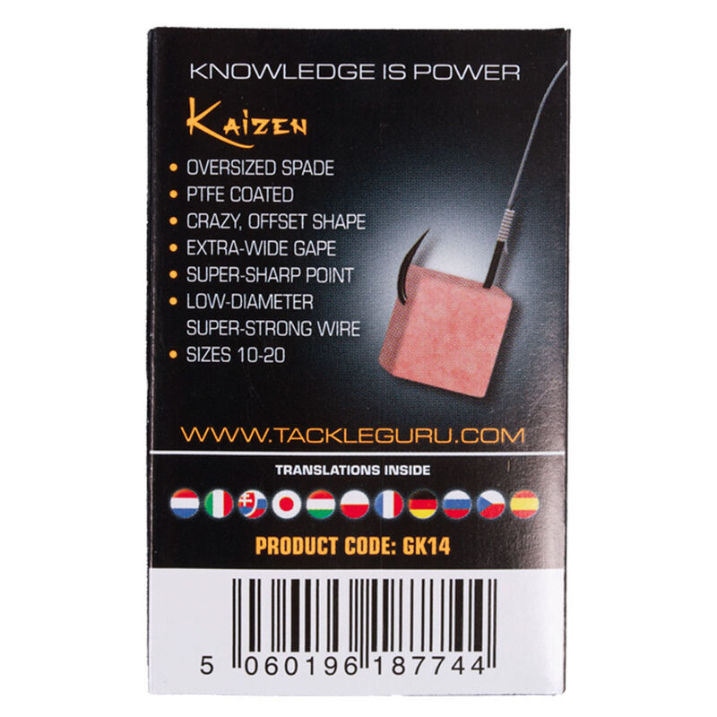 Hame&ccedil;ons coup guru kaizen (x10) - Hame&ccedil;ons non Mont&eacute;s &agrave; Palettes | Pacific P&ecirc;che