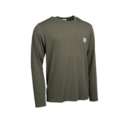 T-shirt Manche Longue Nash Make it Carp Logo Sleeve Green - T-shirts manches longues | Pacific P&ecirc;che