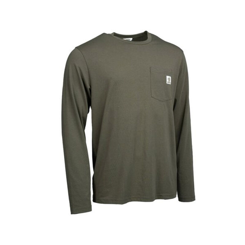 T-shirt Manche Longue Nash Make it Carp Logo Sleeve Green - T-shirts manches longues | Pacific P&ecirc;che