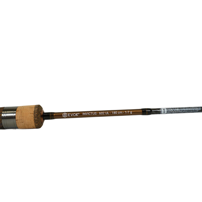 Canne Spinning Evok Invictus Trout 602UL 1.80m, 1-7g - Cannes Spinning | Pacific P&ecirc;che
