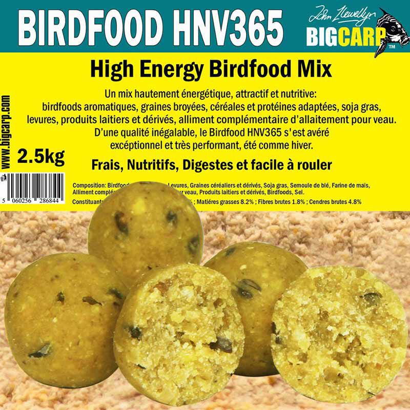 Farine Mix Big Carp Birdfood Hnv365 2.5 kg - Farines | Pacific P&ecirc;che