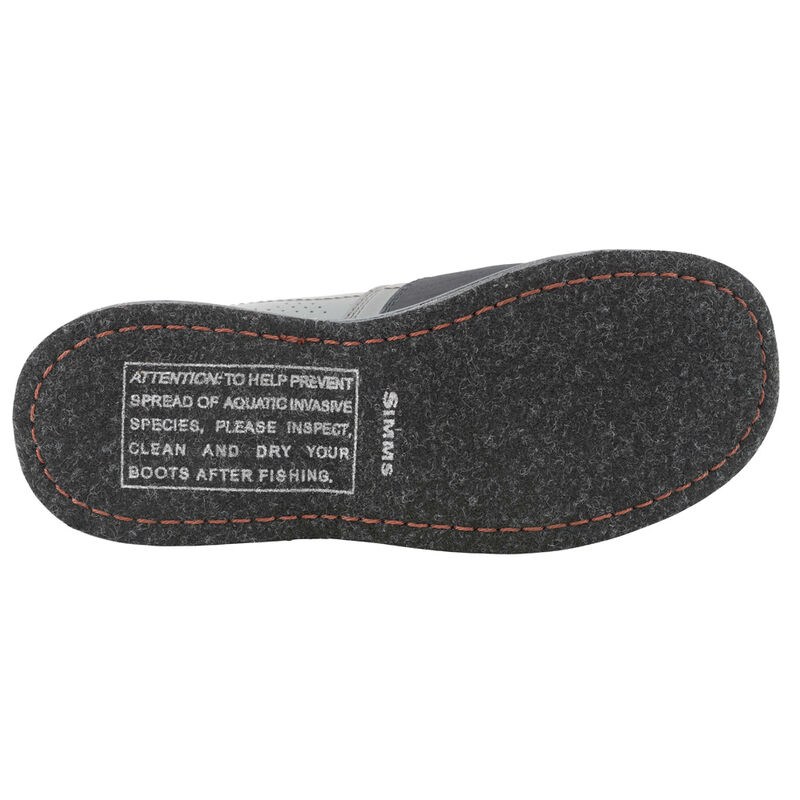 Chaussures simms freestone boot gunmetal felt (semelles feurtre) - Chaussures de wading | Pacific P&ecirc;che