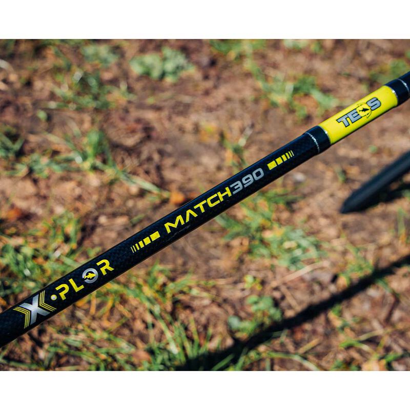 Canne Teos Xplor Match 3.90m, 5-25g - Cannes Anglaise et Bolognaise | Pacific P&ecirc;che