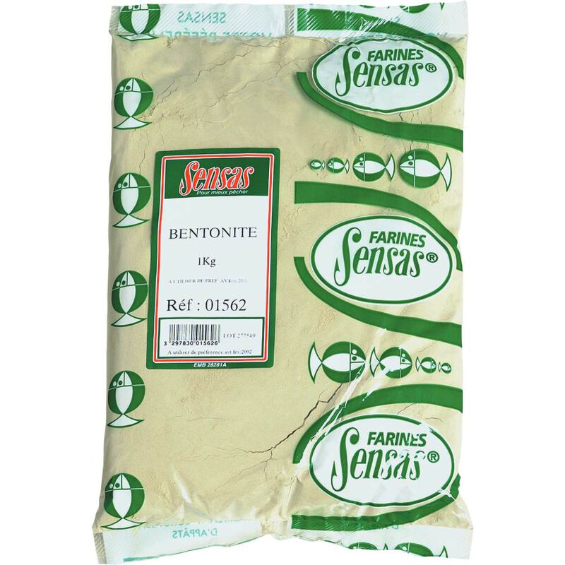 Argile grise s&egrave;che sensas bentonite 1kg - Additifs | Pacific P&ecirc;che