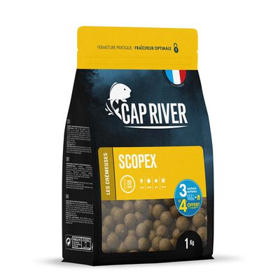 Bouillettes Cap River Scopex 1kg - Denses | Pacific P&ecirc;che