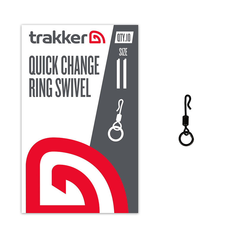 Ring Swivel Trakker taille 11 x6 - Emerillons carpe | Pacific P&ecirc;che