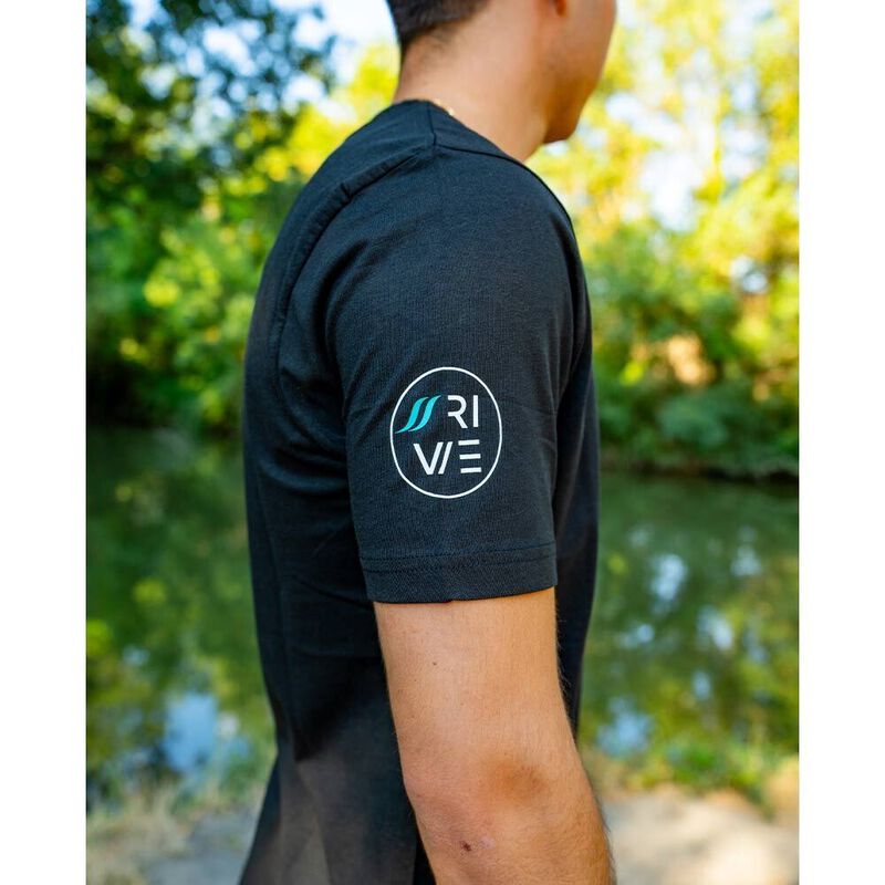 T-shirt Rive Noir  - T-shirts manches courtes | Pacific P&ecirc;che