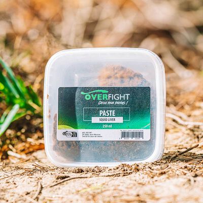 P&acirc;te D'enrobage Silure Overfight Squid Liver Paste 250ml - App&acirc;ts / Amorces | Pacific P&ecirc;che