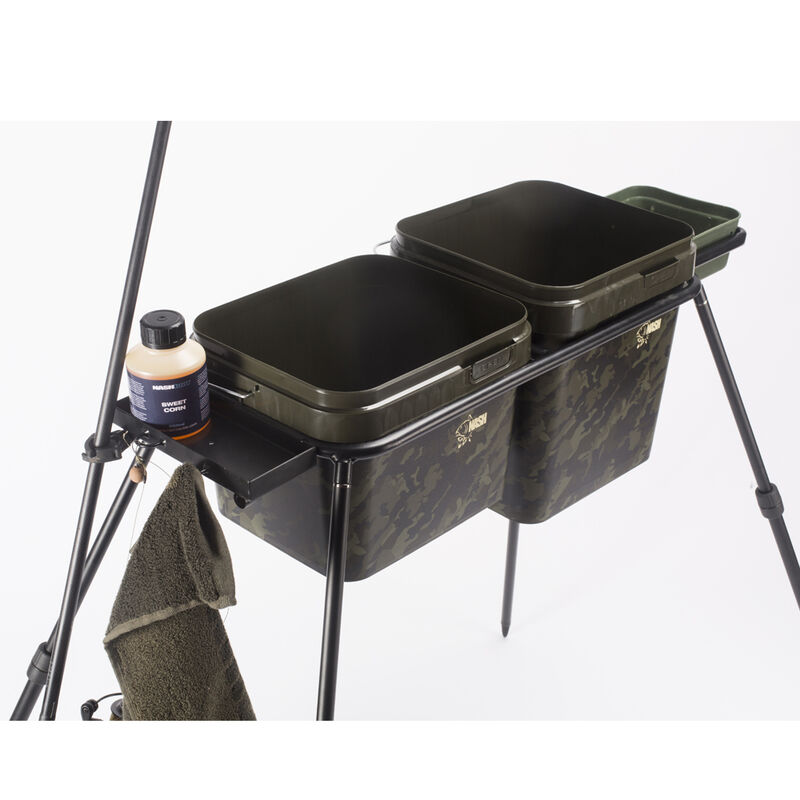 Support seau nash double spod station - Seaux | Pacific P&ecirc;che