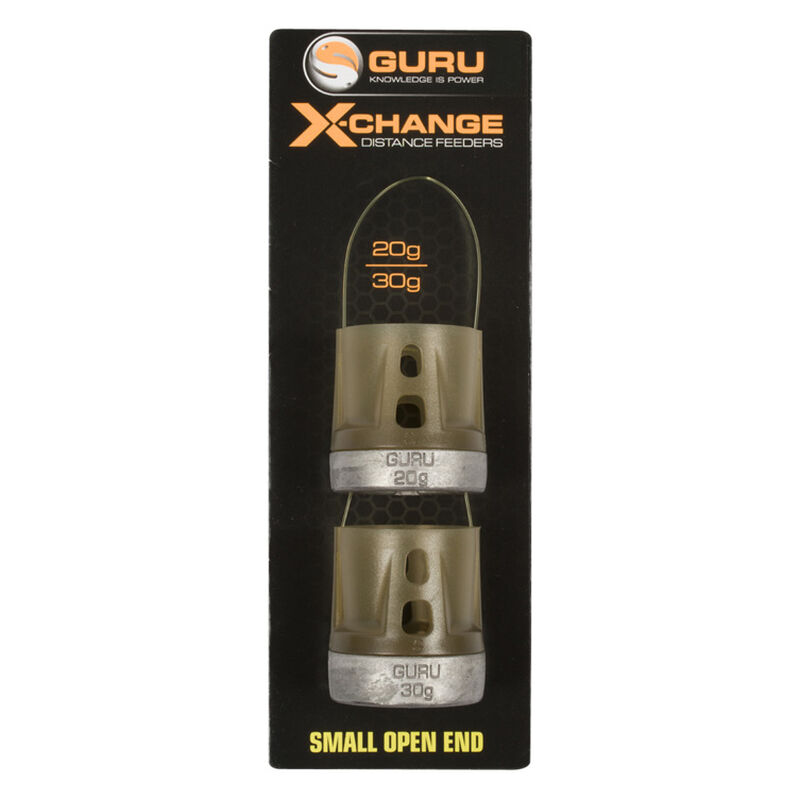 Cages feeder coup guru x-change distance feeder solid small (x2) - Cages | Pacific P&ecirc;che