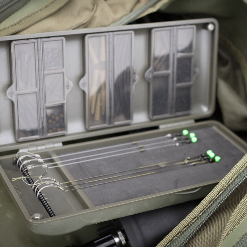 Bo&icirc;te &agrave; bas de ligne carpe korda rigsafe combi - Bo&icirc;tes | Pacific P&ecirc;che