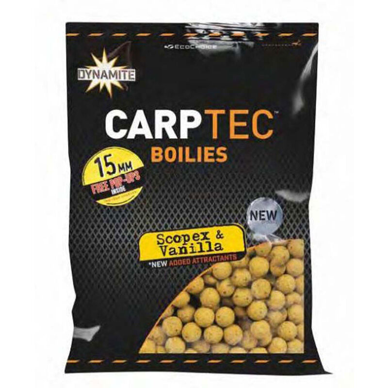 Bouillettes Dynamite Baits Carptec Scopex Vanille 900g - Denses | Pacific P&ecirc;che
