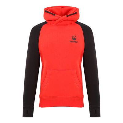 Sweat GURU HOODIE RED/BLACK - Sweatshirts | Pacific P&ecirc;che