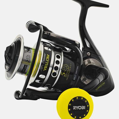 Moulinet Tubertini Ap Power Yellow 4000 - Moulinets tambour Fixe | Pacific P&ecirc;che