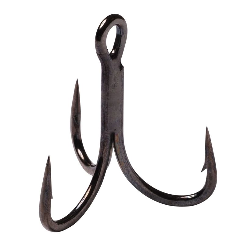 Black Nickel 6X Treble Hooks - Triples | Pacific P&ecirc;che