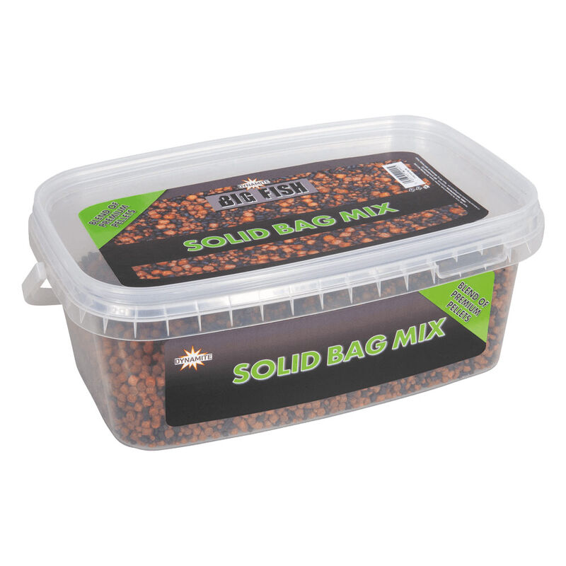 Mix Dynamite Baits Big Fish Solid Bag Mix 2LTR - Sticks Mix | Pacific P&ecirc;che