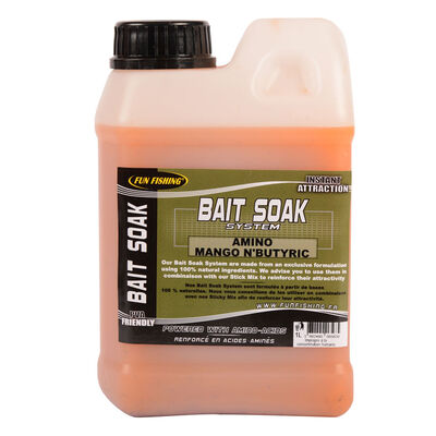 Booster Fun Fishing Bait Soak System Amino Mango N'Butyric - Boosters / dips | Pacific P&ecirc;che