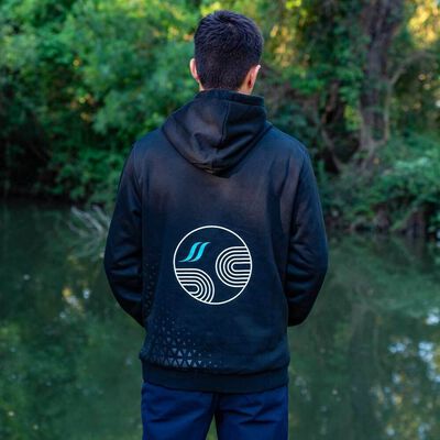 Sweat-shirt Rive Hoodie TF Black - Sweatshirts | Pacific P&ecirc;che