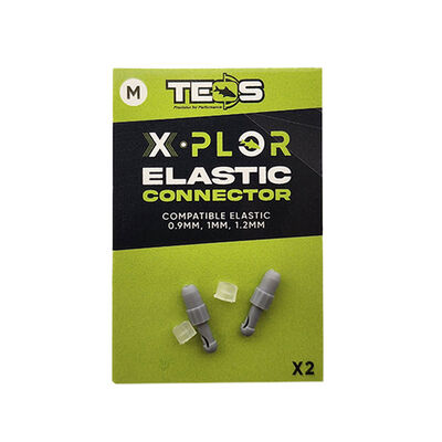 Connecteur d'Elastique Teos X-Plor Elastic Connector x2 - Connecteurs Elastique | Pacific P&ecirc;che