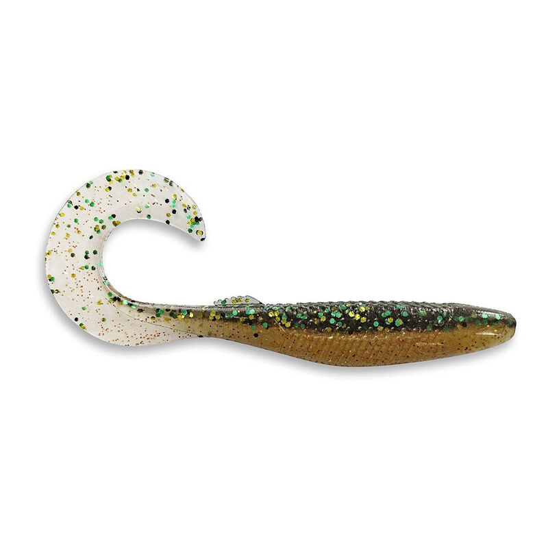 Leurre Souple Grub Rapala Crushcity The Curl 11.6cm (x6) - Grubs | Pacific P&ecirc;che