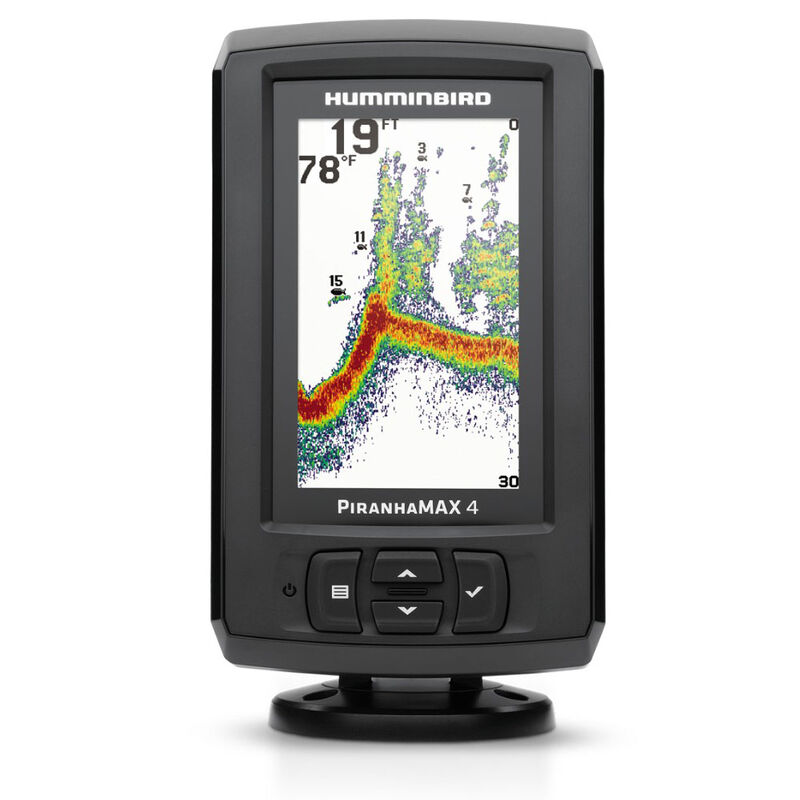 Sondeur humminbird piranha max4 2d sonde ta+t&deg; 83/200khz - Sondeurs | Pacific P&ecirc;che