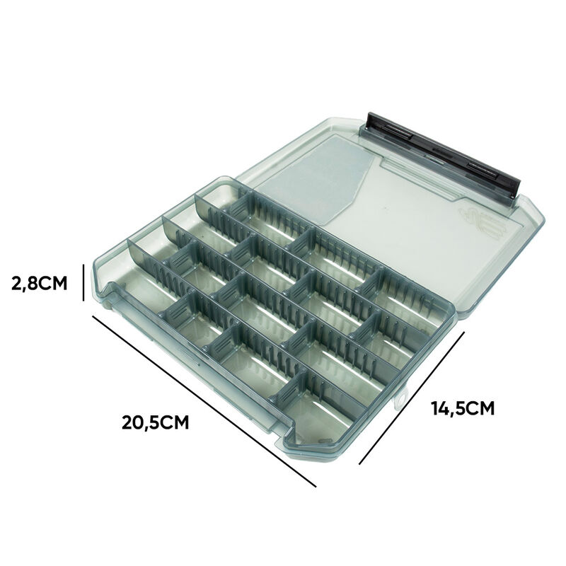 Boite Versus VS-3010NS Noir 20.5x14.5x2.8cm - Bo&icirc;tes | Pacific P&ecirc;che
